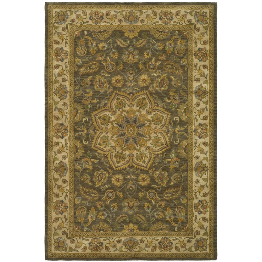 Safavieh HG954A-6 Heritage Area Rug in Green / Taupe