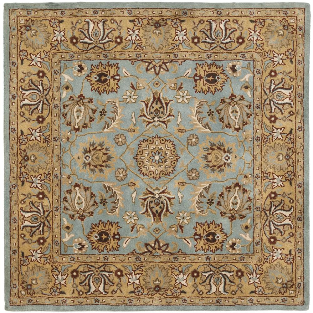 Safavieh HG958A-8SQ Heritage Area Rug in BLUE / GOLD