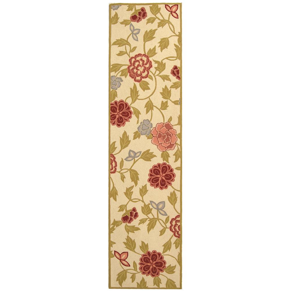 Safavieh HK714A-210 Chelsea  Area Rug in IVORY / GREEN