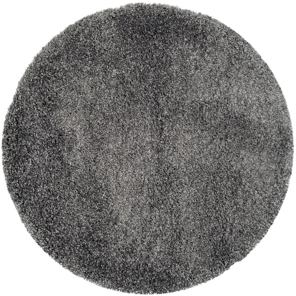 Safavieh SG151-8484-7R Shag Area Rug in Dark Grey