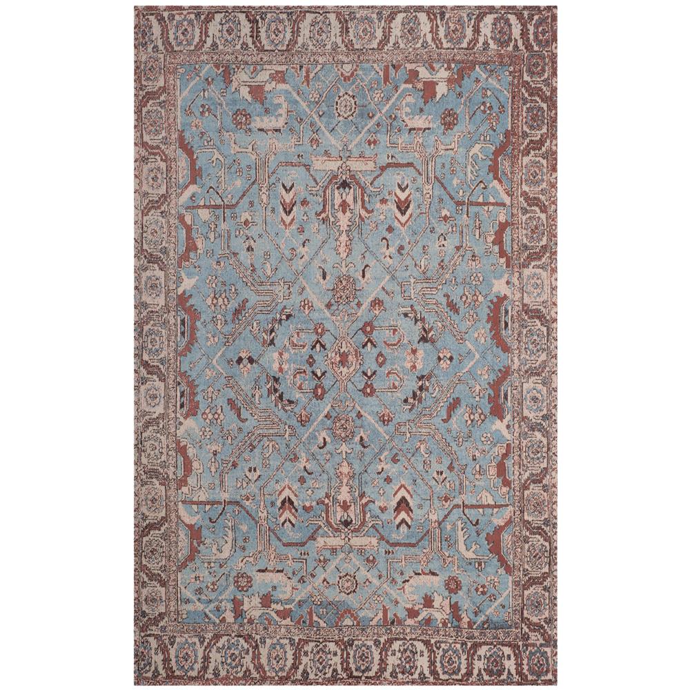 Safavieh CLV303A CLASSIC VINTAGE Blue / Red Area Rug - 5