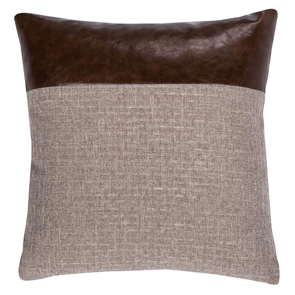 Safavieh PLS7131B-1818 Rilen Pillow in Brown