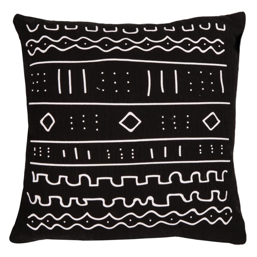 Safavieh PLS7135A-1818 Rila Pillow in Black/white