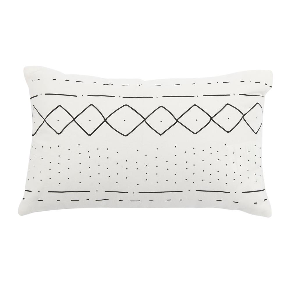 Safavieh PLS7138A-1220 Tari Pillow in Black/white