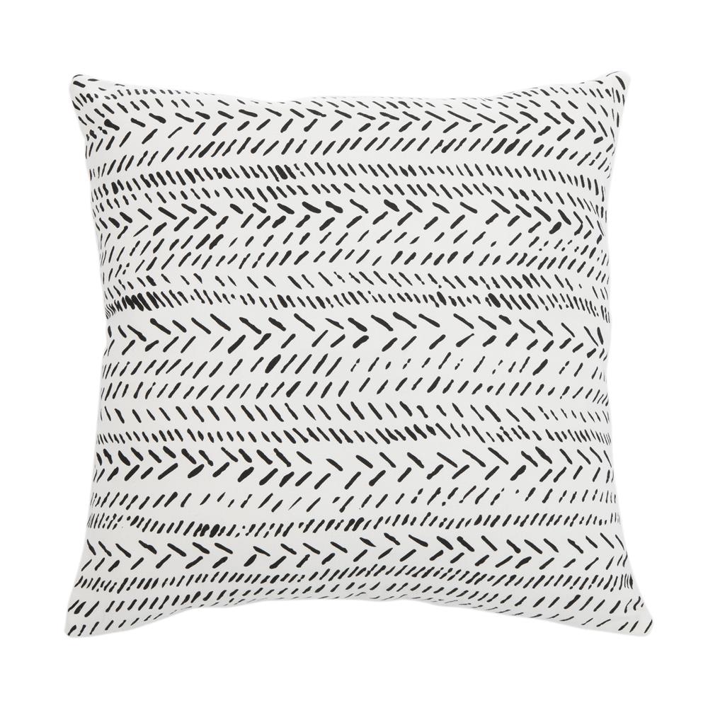 Safavieh PLS7139A-1818 Sarden Pillow in Black/white