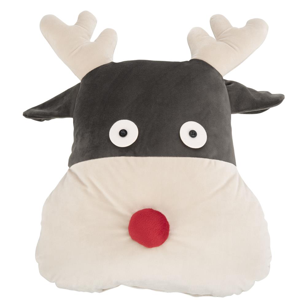 Safavieh PLS775A-1212 Reno Reindeer Pillow in Multi