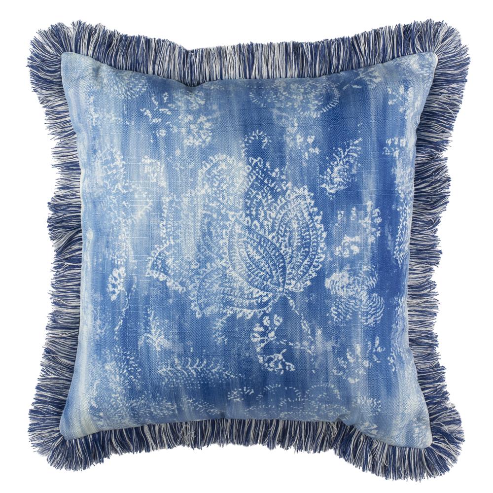 Safavieh PLS794A-1616 Kayden Pillow in Blue/cream