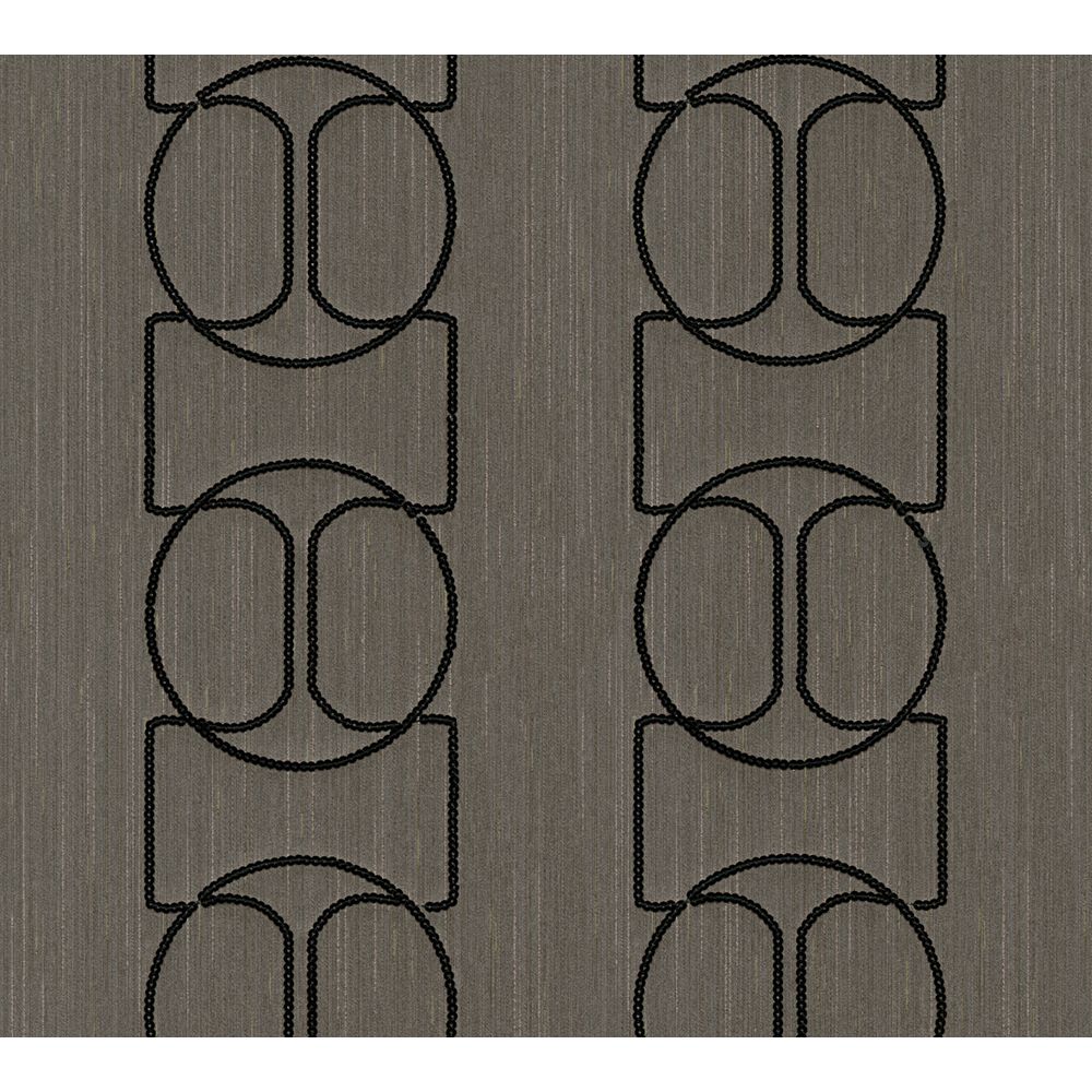 Architects Paper by Sancar 30613 Wall Fashion Panel in Brown/Metallic
