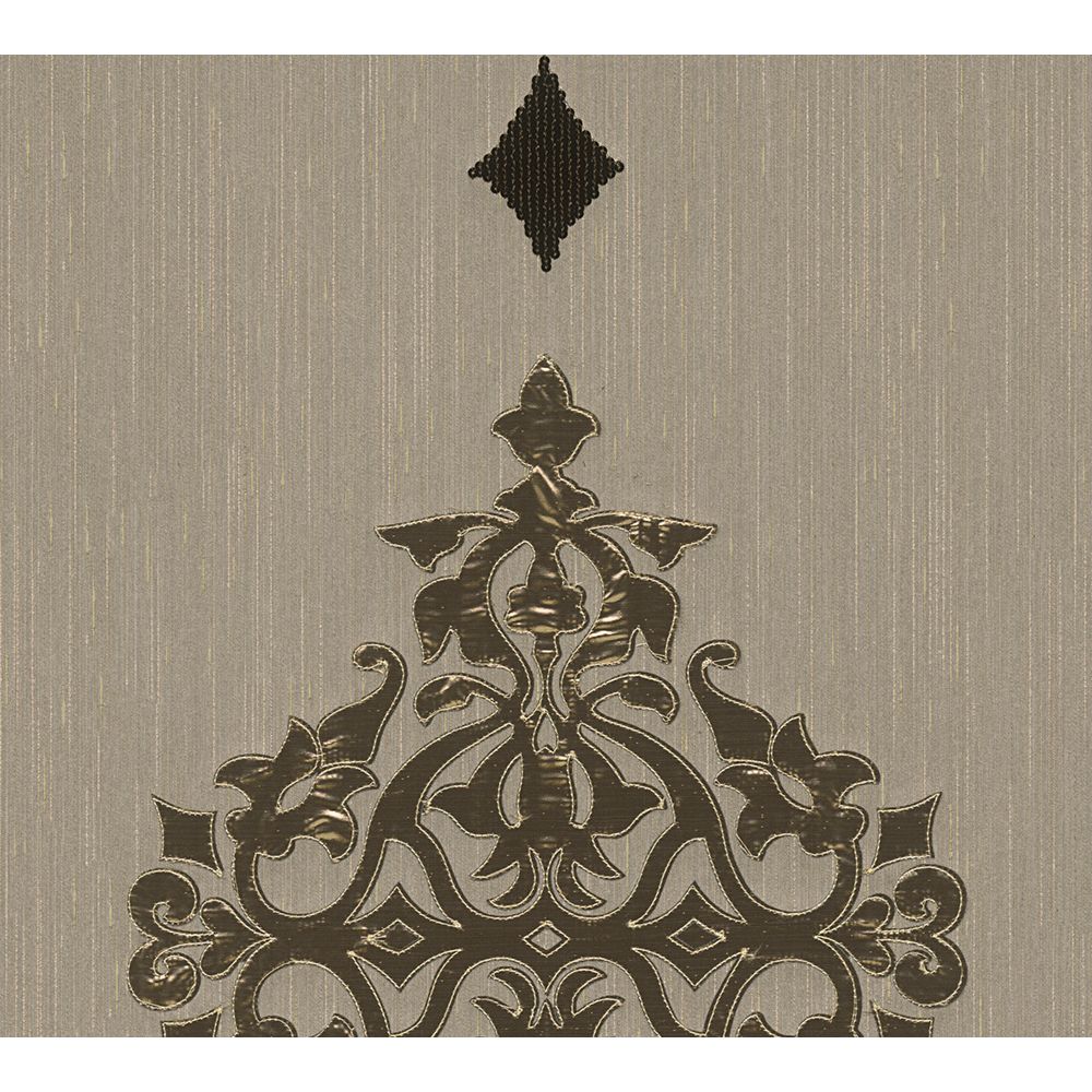 Architects Paper by Sancar 30617 Wall Fashion Panel in Gold/Creme