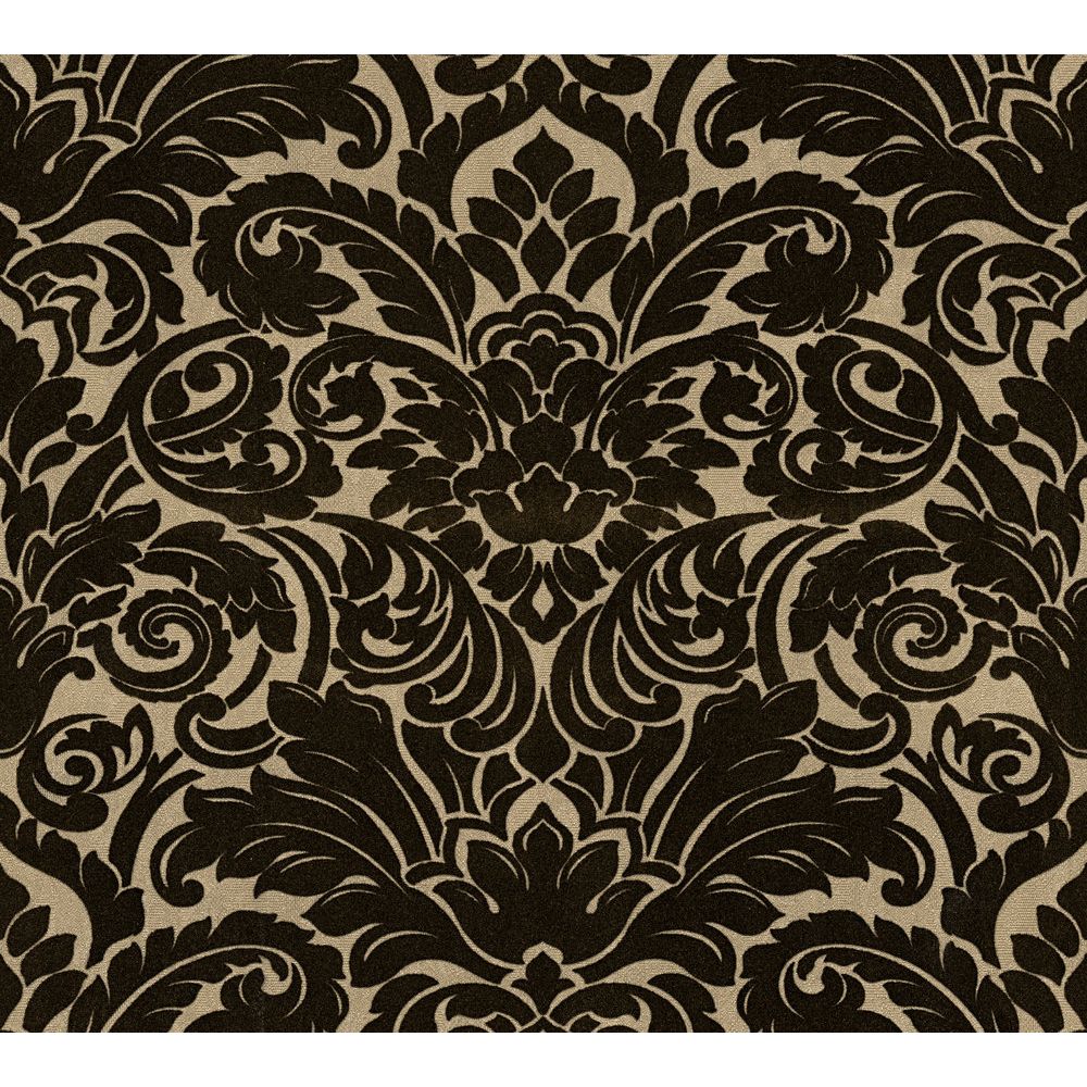 Architects Paper by Sancar 33583 Castello Wallcovering in Black