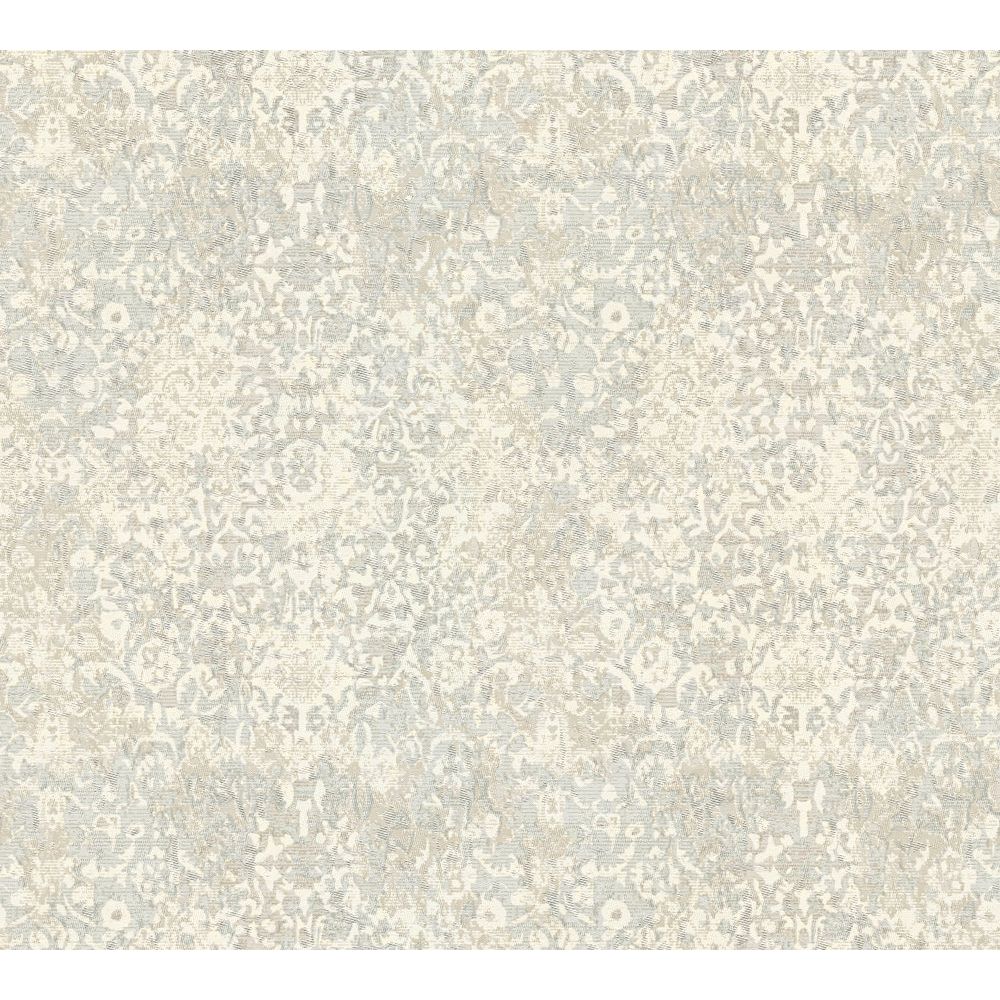 Architects Paper by Sancar 34375 Luxury Classics Damask Wallcovering in Grey