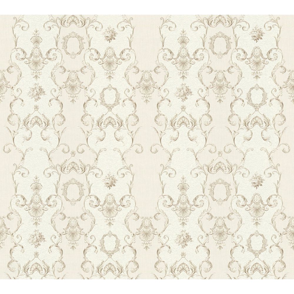 A.S. Creation by Sancar 34392 Chateau 5 Wallcovering in Grey