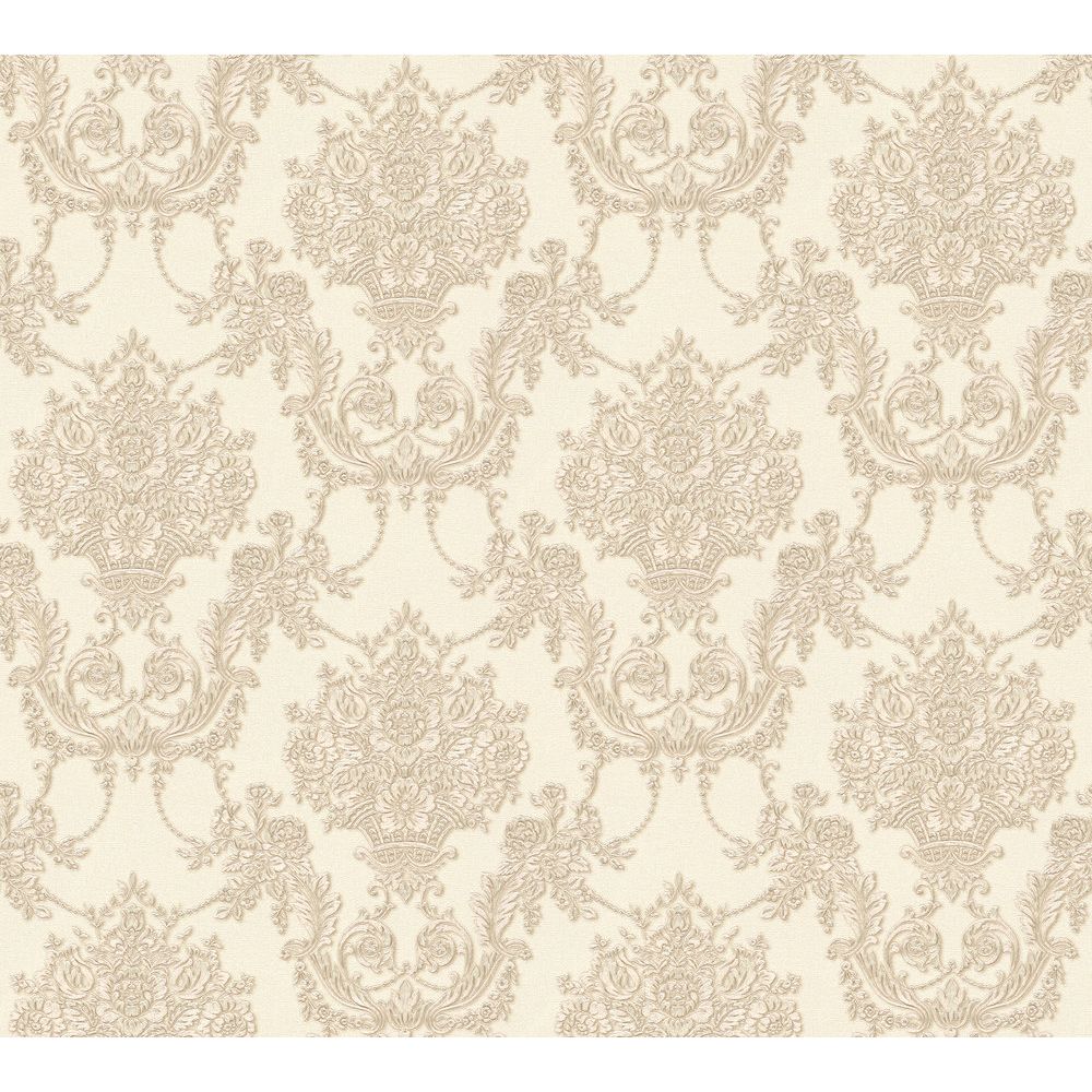 A.S. Creation by Sancar 34492 Chateau 5 Wallcovering in Beige