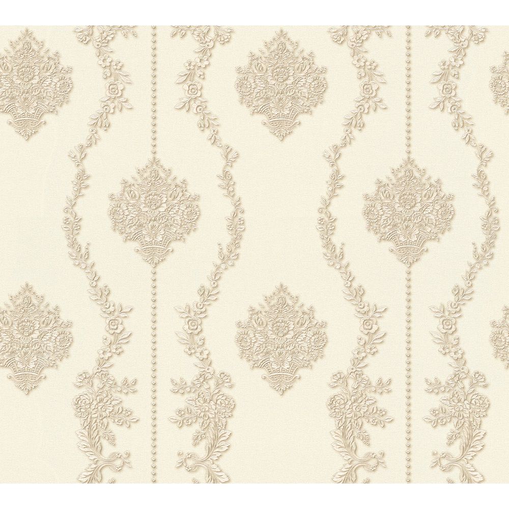 A.S. Creation by Sancar 34493 Chateau 5 Wallcovering in Beige