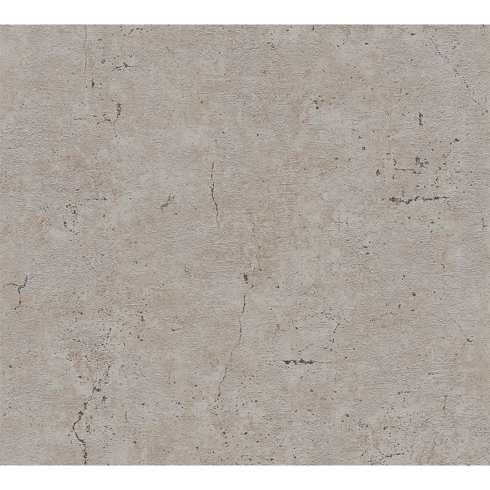 A.S. Creation by Sancar 36911 Elements Plain Wallcovering in Grey/Brown