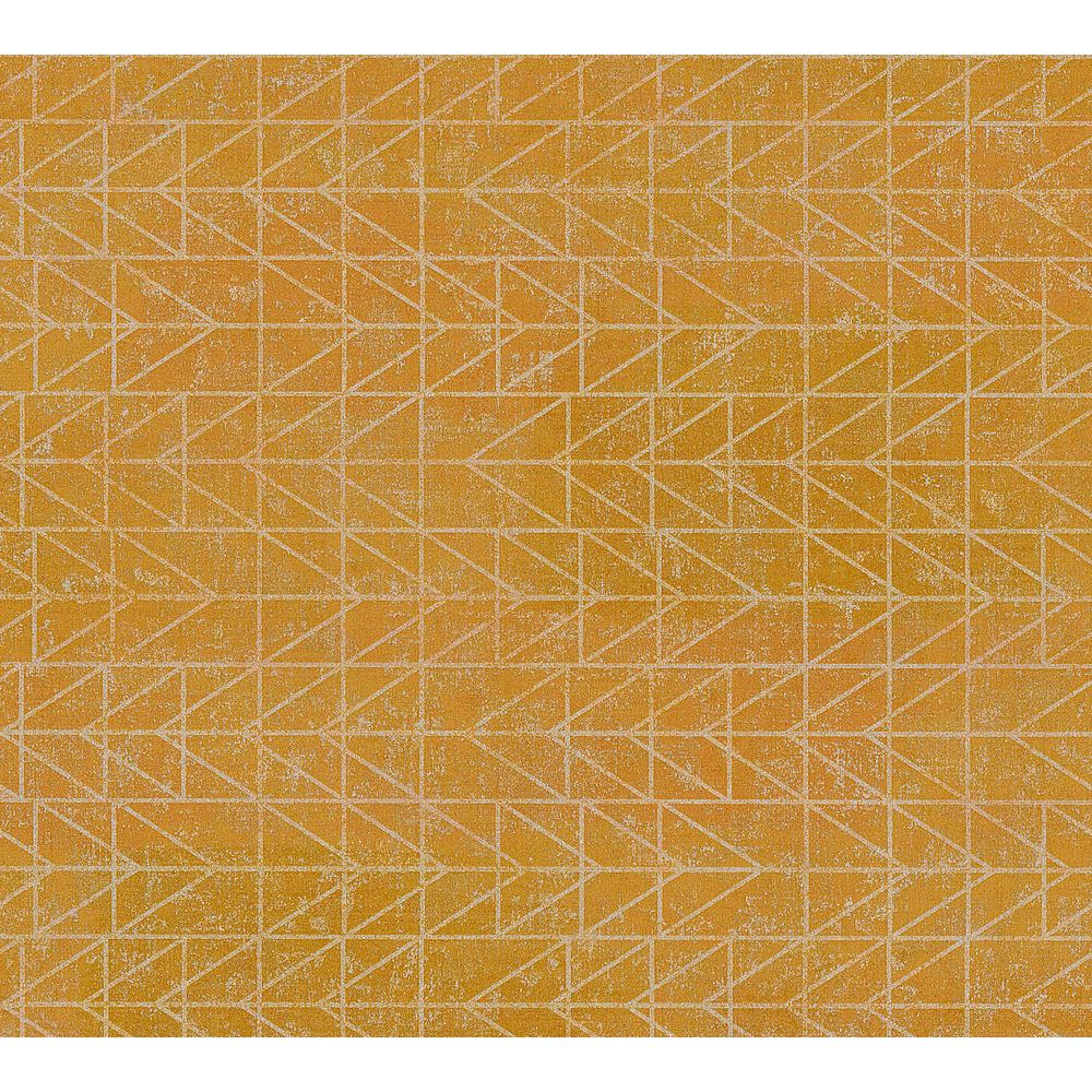 A.S. Creation by Sancar 37174 Ethnic Origin Geometric Wallcovering in Yellow