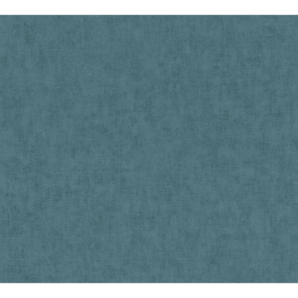 A.S. Creation by Sancar 37536 Geo Nordic Plain Wallcovering in Blue
