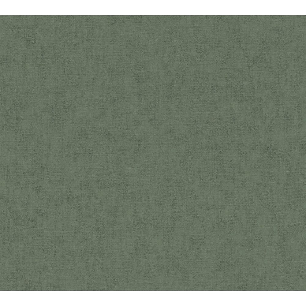 A.S. Creation by Sancar 37536 Geo Nordic Plain Wallcovering in Dark Green