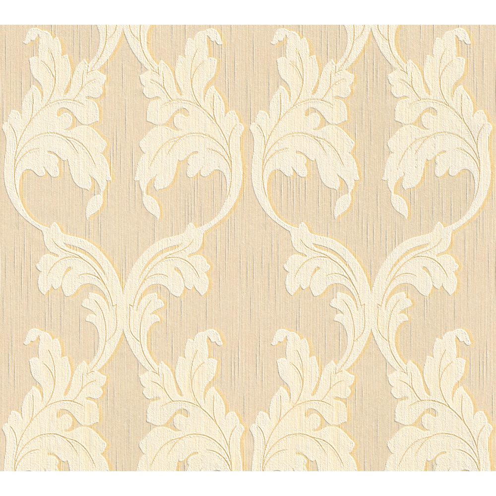 Architects Paper by Sancar 95628 Tessuto Wallcovering in Beige/Yellow