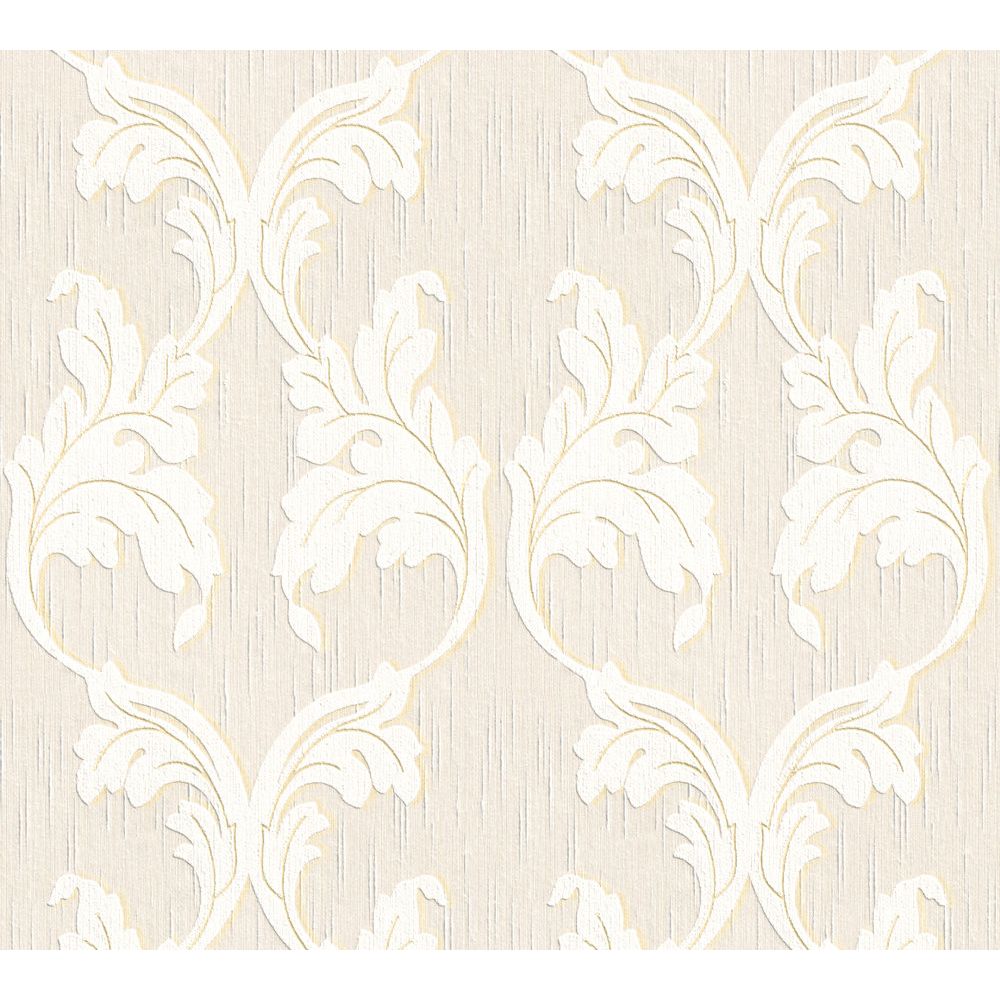 Architects Paper by Sancar 95628 Tessuto Wallcovering in Beige/Creme/Gold
