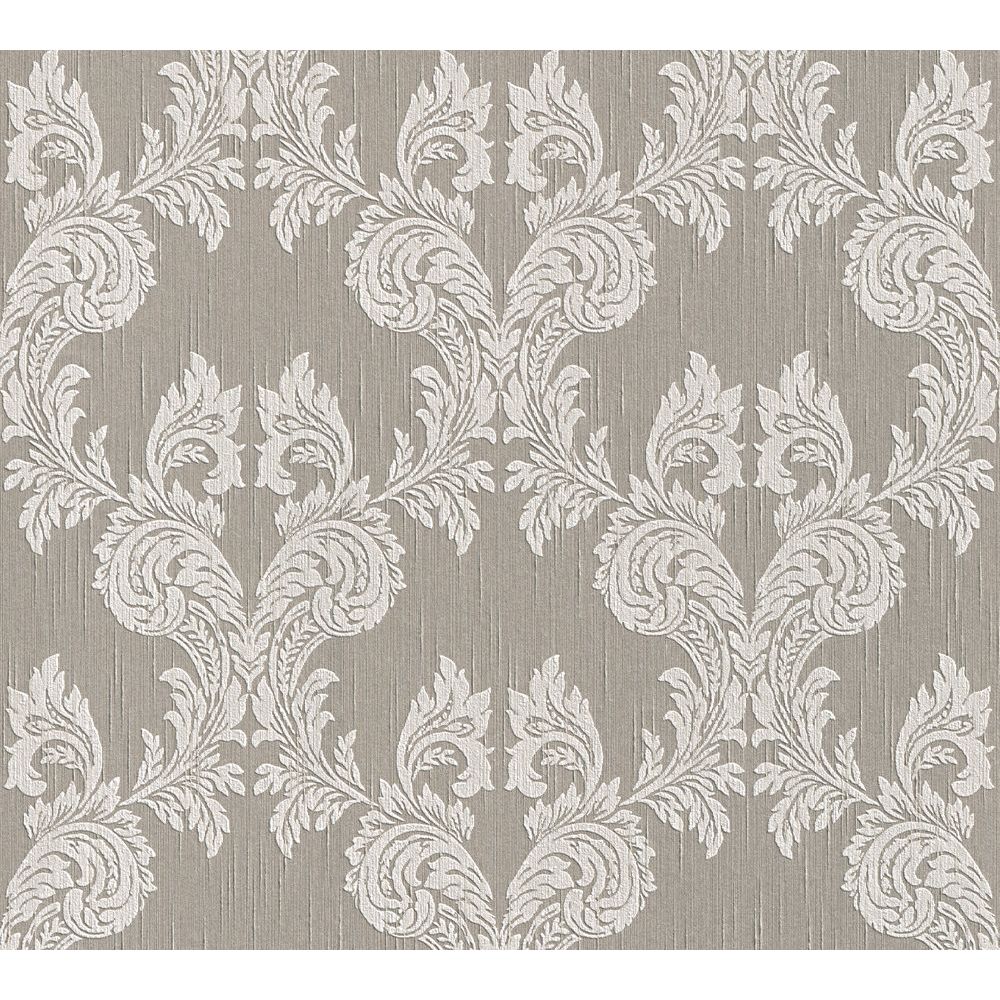 Architects Paper by Sancar 95630 Tessuto Wallcovering in Grey/Beige