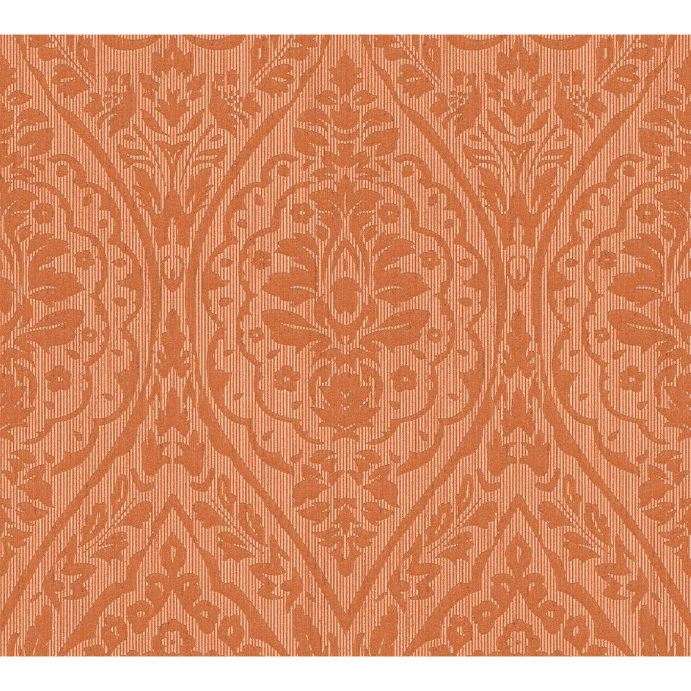 Architects Paper by Sancar 96195 Tessuto 2 Wallcovering in Orange/Red