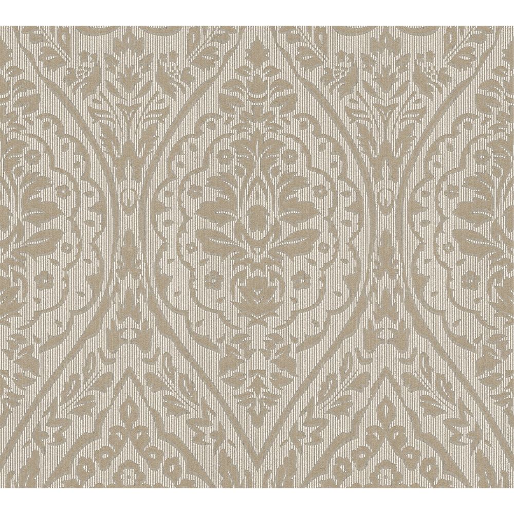 Architects Paper by Sancar 96195 Tessuto 2 Wallcovering in Brown/Beige