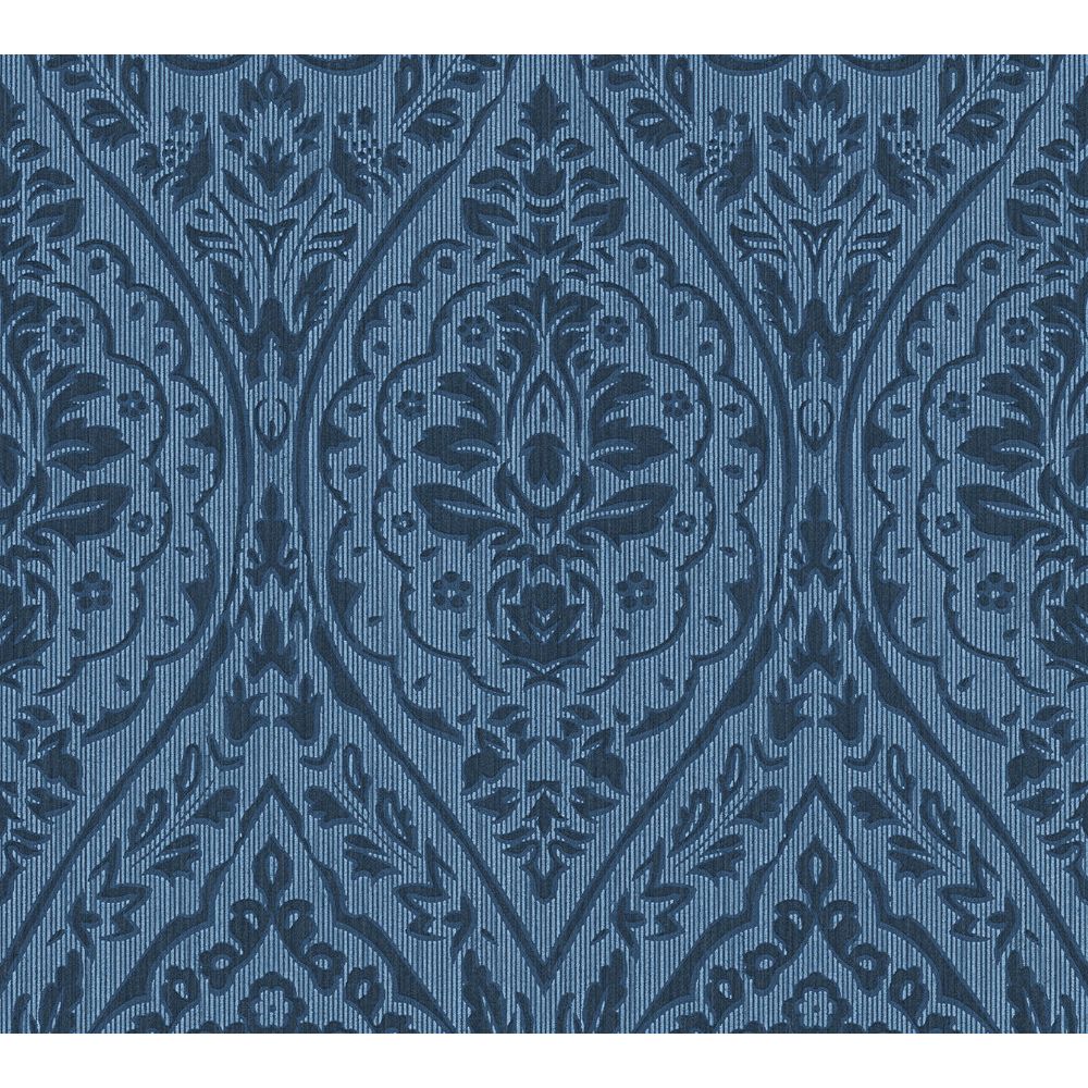 Architects Paper by Sancar 96195 Tessuto 2 Wallcovering in Blue