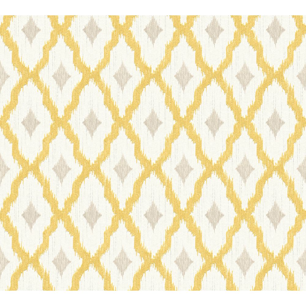 Architects Paper by Sancar 96197 Tessuto 2 Wallcovering in Gold
