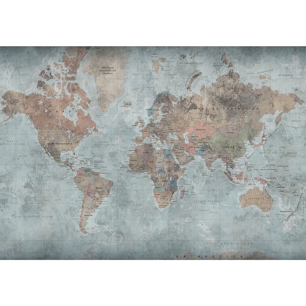 Rebel Walls FR15351-8 Around The World 400x280 Wall Mural