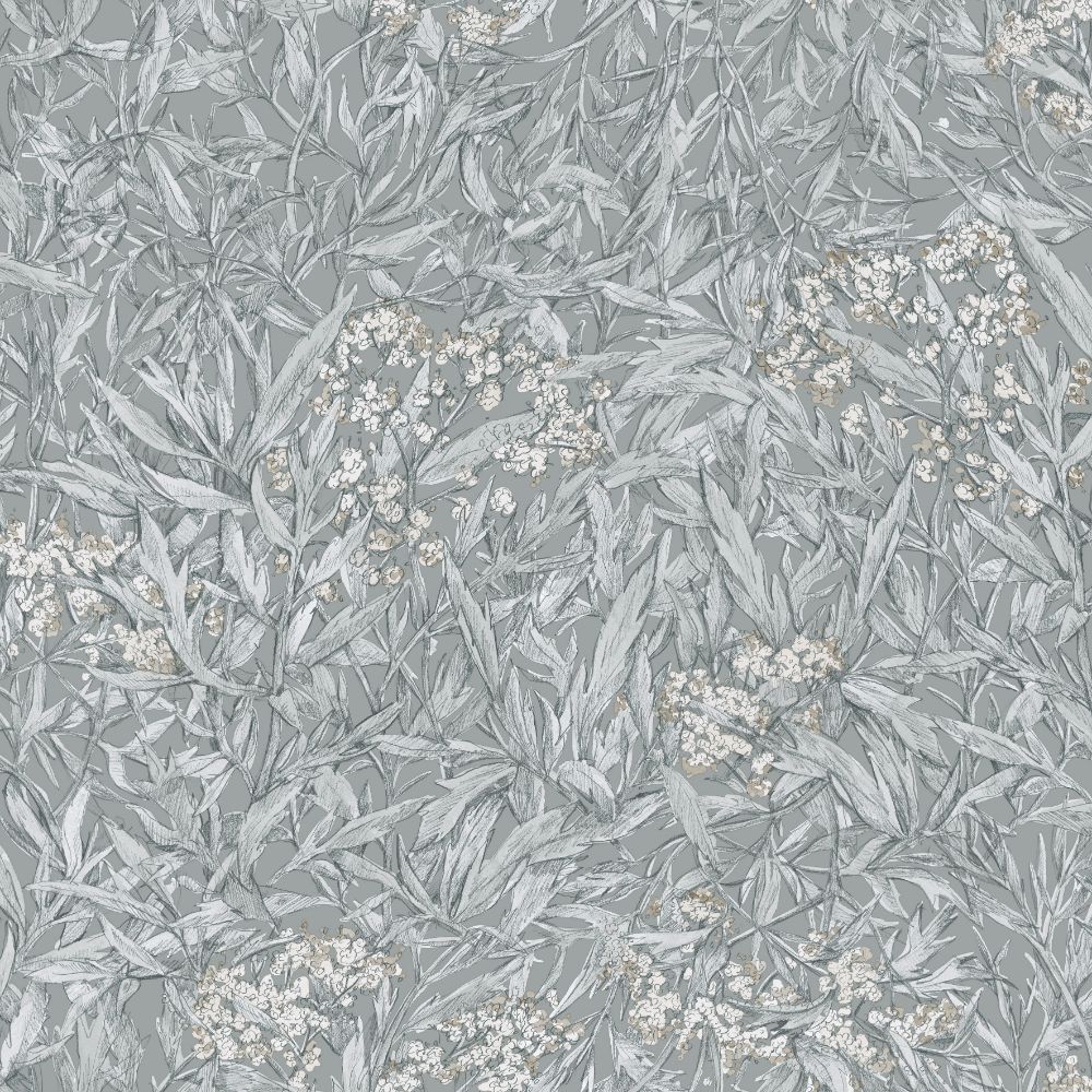 Sandberg Wallpaper 225-31 Malin Mineral Grey Wallpaper 