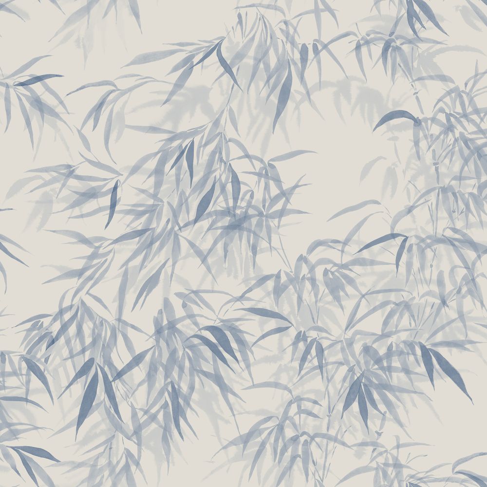 Sandberg Wallpaper S10115 Jordnara Jon Wallcovering in Indigo Blue