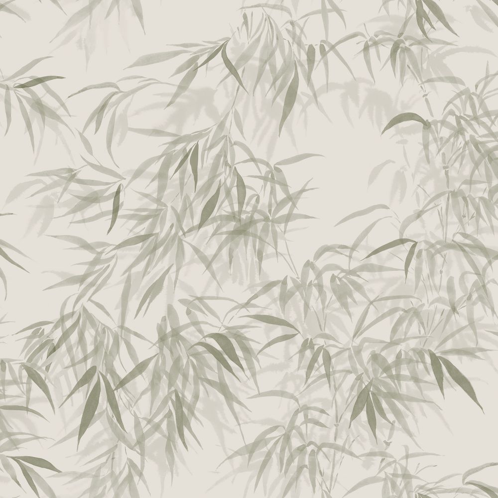 Sandberg Wallpaper S10116 Jordnara Jon Wallcovering in Olive Green