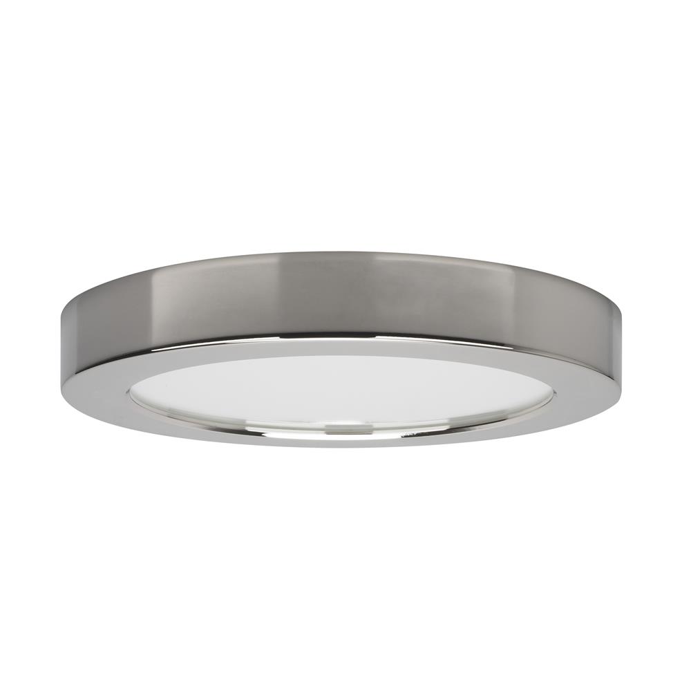 Satco S21525 10.5W/LED/5.5"FLUSH/30K/RD/PC in Polished Chrome