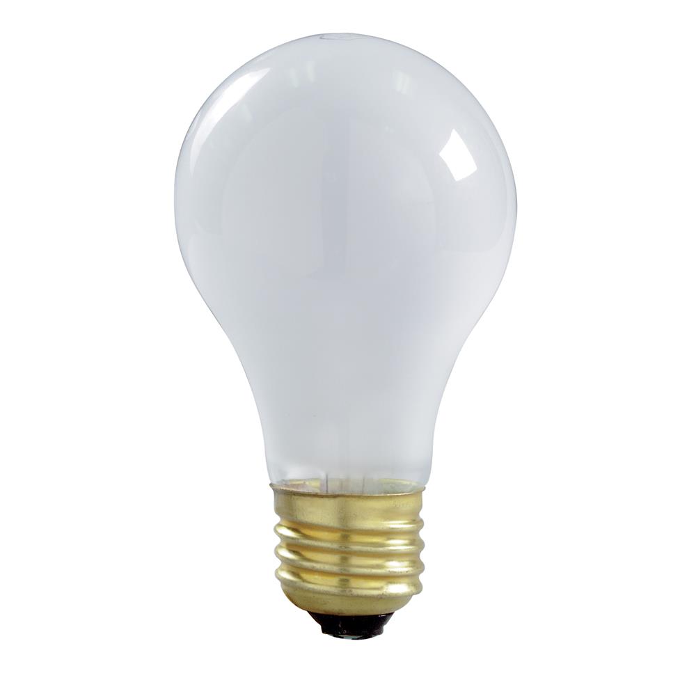 Satco S6010 100 Watt A19 Incandescent Type A in Frosted finish