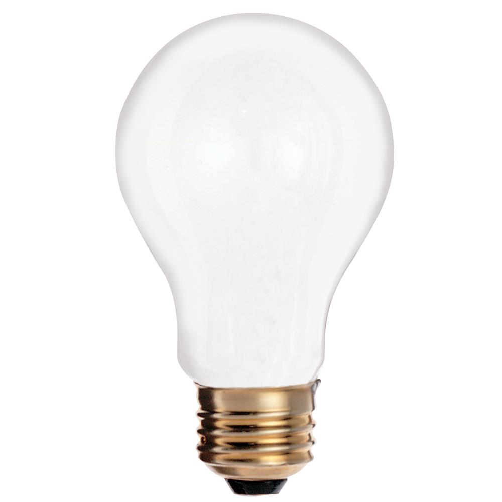 Satco S6050 25 Watt A19 Incandescent General Service in Frosted finish