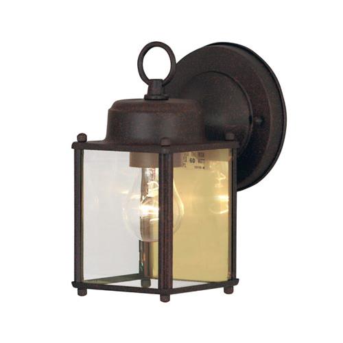 Savoy House 07047-RT Exterior Collections Wall Mount Lantern in Rust