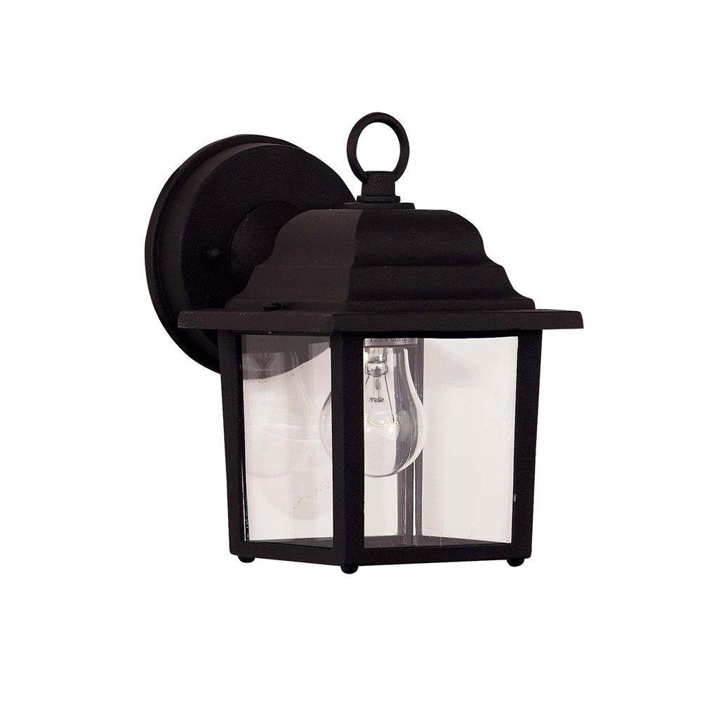 Savoy House 07067-BLK Exterior Collections Wall Mount Lantern in Black