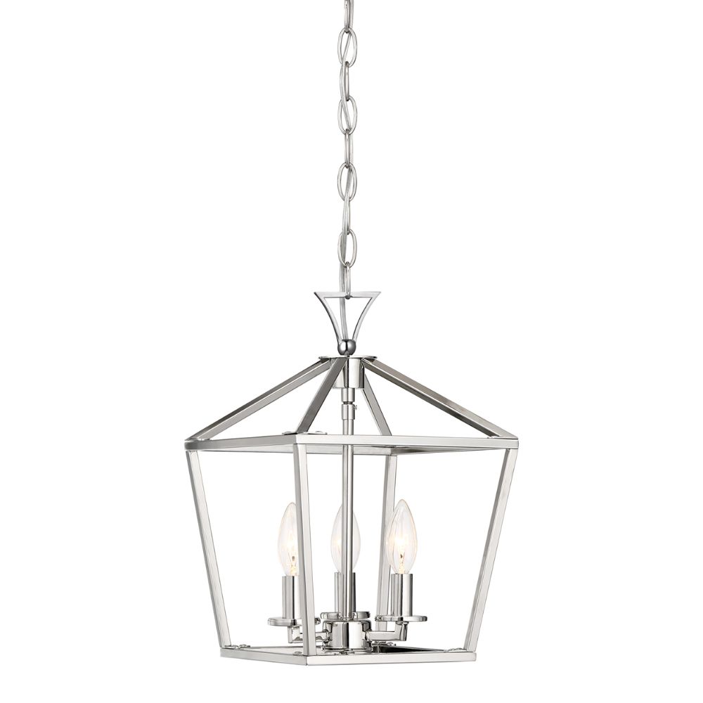 Savoy House 3-420-3-109 Townsend 3-Light Pendant in Polished Nickel