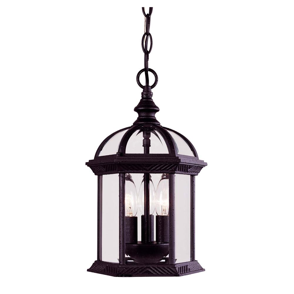 Savoy House 5-0635-BK Kensington Hanging Lantern in Textured Black