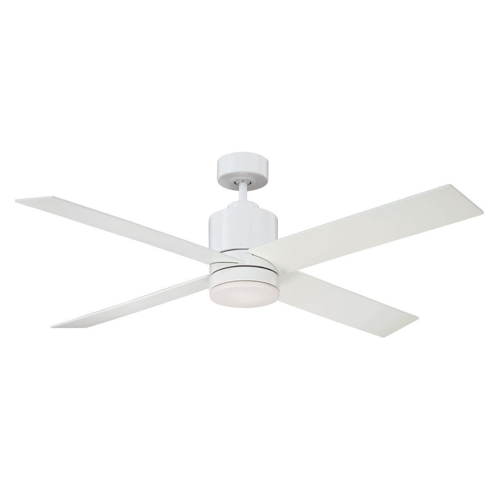 Savoy House 52-6110-4WH-WH Dayton 52" 4 Blade Ceiling Fan in White