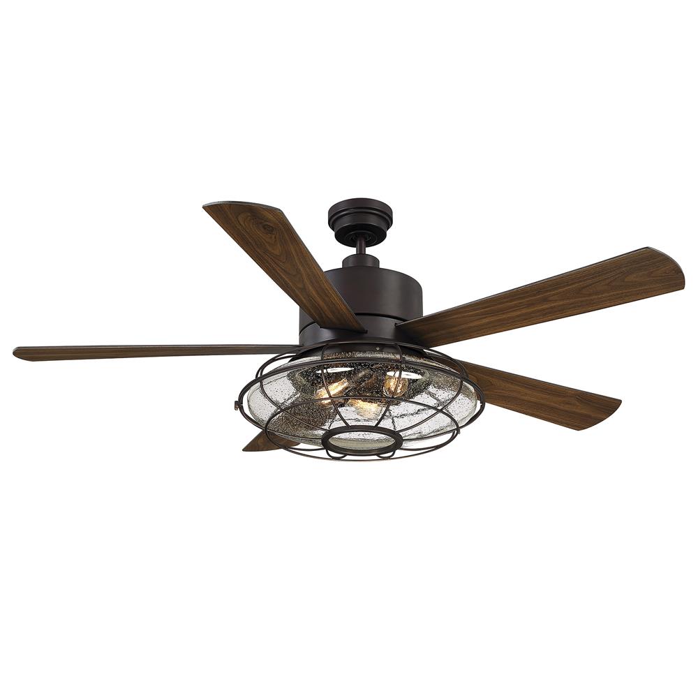 Savoy House 56-578-5WA-13 Connell 56" 5 Blade Ceiling Fan in English Bronze