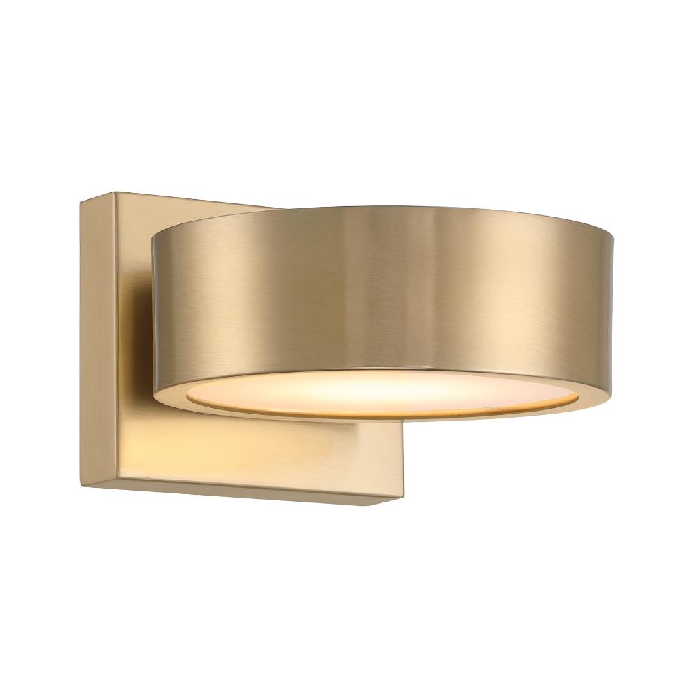 Savoy House 9-7506-1-127 Talamanca 1-Light LED Wall Sconce in Noble Brass by Breegan Jane