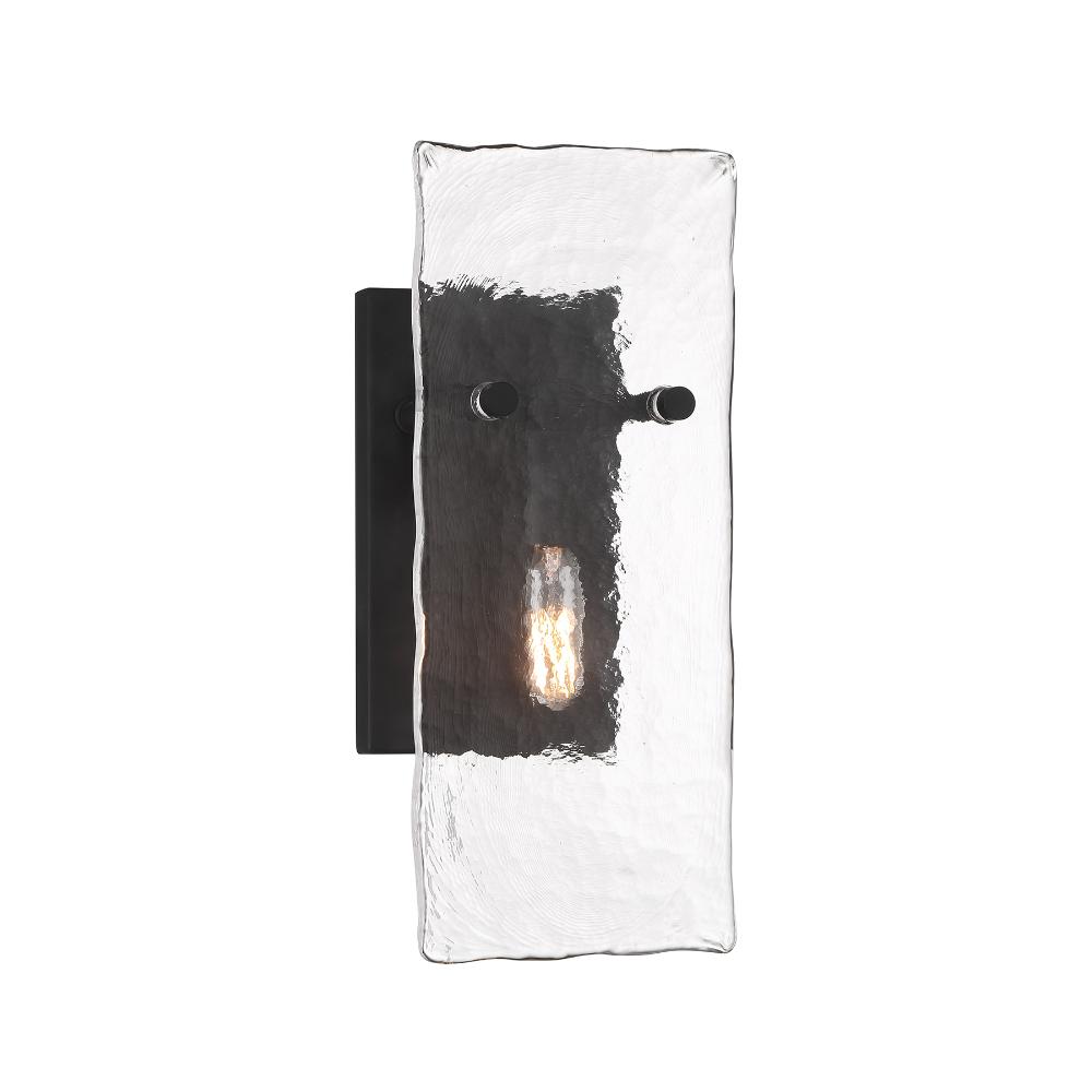 Savoy House 9-8204-1-BK Genry 1-Light Wall Sconce in Matte Black