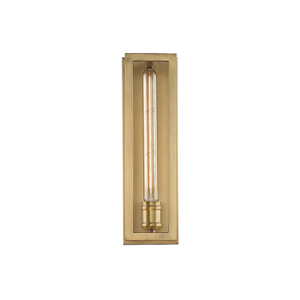 Savoy House 9-900-1-322 Clifton 1 Light Wall Sconce in Warm Brass