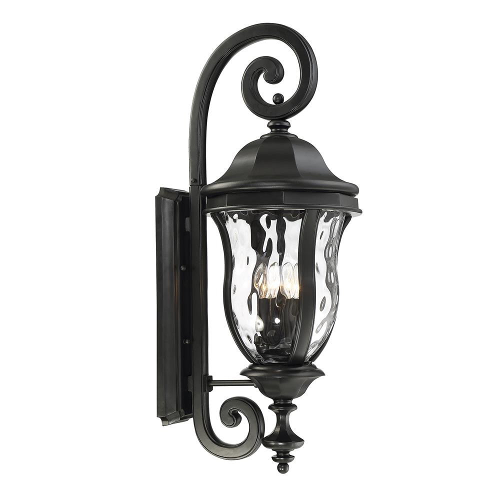 5-303-BK - Savoy House KP-5-303-BK Monticello Wall Mount Lantern in ...