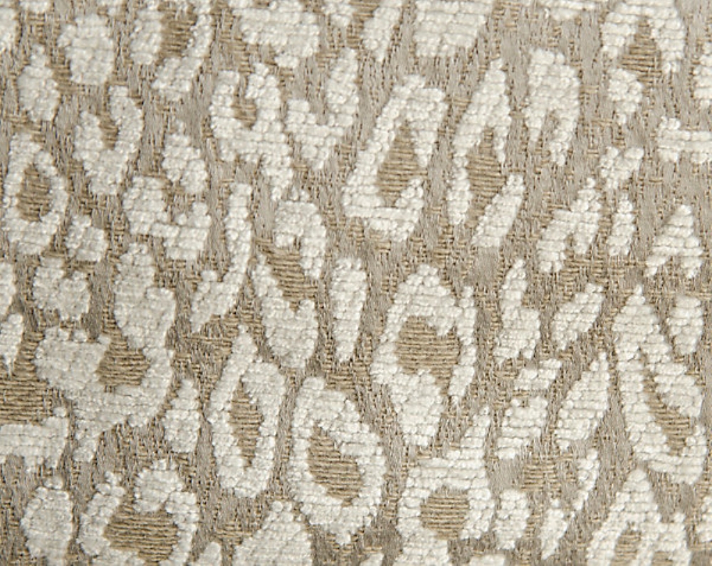 Scalamandre A9 0001LEOP Leopard Fabric in White Star