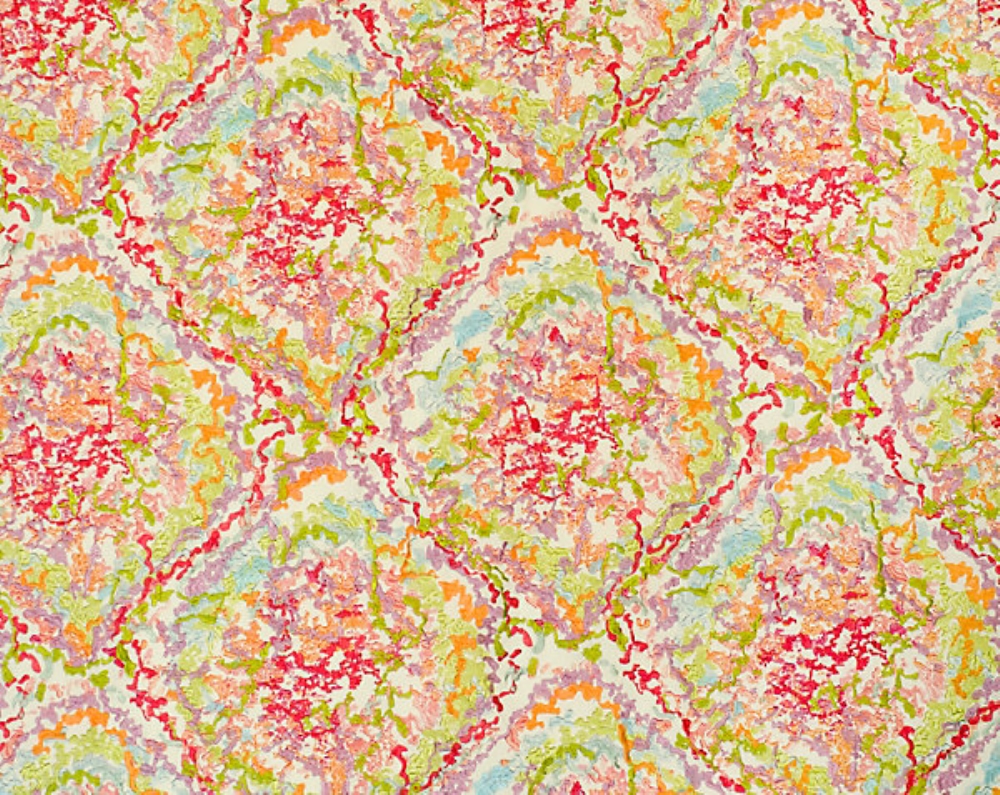 Scalamandre A9 0001TROP Tropical Reef Fabric in Colorfulness