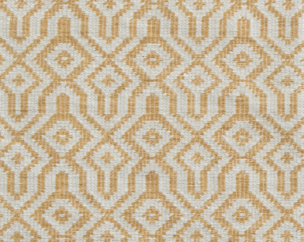 Scalamandre A9 00021813 Beja Fabric in Cool Yellow