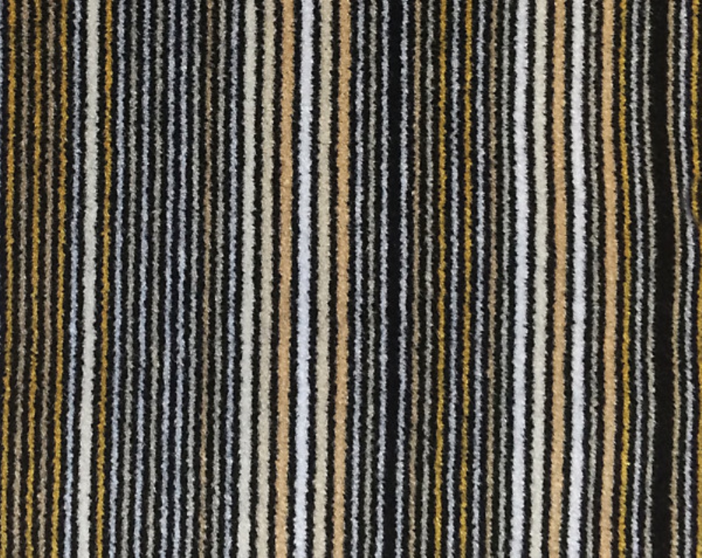 Scalamandre A9 00021837 Pinstripe Velvet Fabric in York Gold